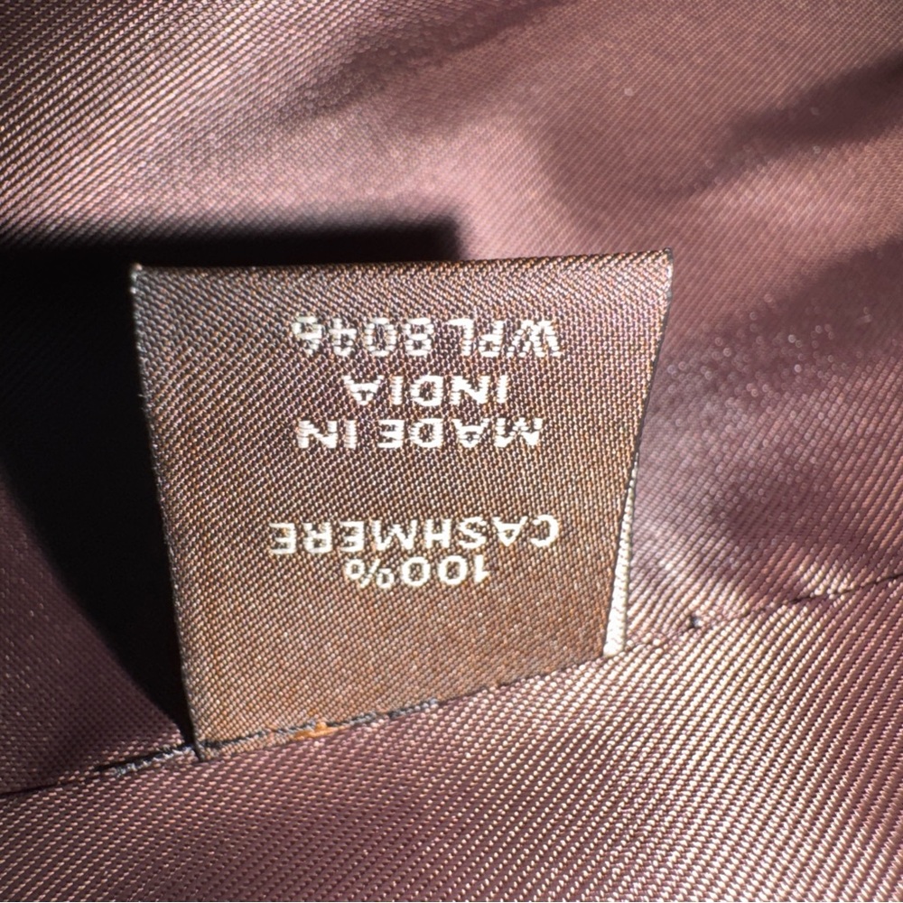 Etienne Aigner Brown 100% Cashmere Jacket Blazer Sport Coat 44S Quiet Luxury - Picture 14 of 15